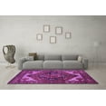 thumbnail image 3 of Ahgly Company Indoor Rectangle Persian Purple Traditional Area Rugs, 3' x 5', 3 of 4