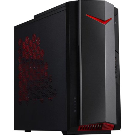 Acer Nitro 50 Gaming Desktop, 10th Gen Intel Core i5-10400F 6-Core Processor, GeForce GTX 1650, 8GB DDR4, 512GB NVMe M.2 SSD, Intel WiFi 6, Keyboard and Mouse, N50-610-UR14