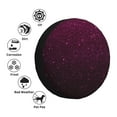 thumbnail image 4 of Naloa Dark Purple Glitter PVC Leather Spare Tire Wheel Cover for Car Truck SUV Camper Trailer Universal Fit many size15 inch, 4 of 6