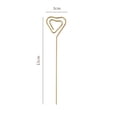 thumbnail image 6 of Hariumiu Fruit Fork Stainless Steel Dessert Forks Unique Shape Creative Fruit Salads Stick for Parties Decoration, 6 of 8