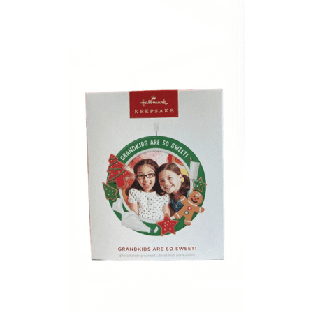 Hallmark 2025 Keepsake Grandkids Are So Sweet! Photo Frame Christmas Ornament N