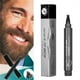 thumbnail image 1 of Lápiz rellenador de barba para hombres | Rellenador de bigote y cejas | Trazos realistas que imitan el vello con punta de horquilla y cepillo suave | Resistente al sudor y al agua, 1 of 1