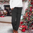 thumbnail image 2 of CHUMUD Womens Winter Sherpa Fleece Sweatpants Drawstring Waist Joggers Pants Thick Thermal Home Lounge Pants with 4-Pockets, 2 of 9