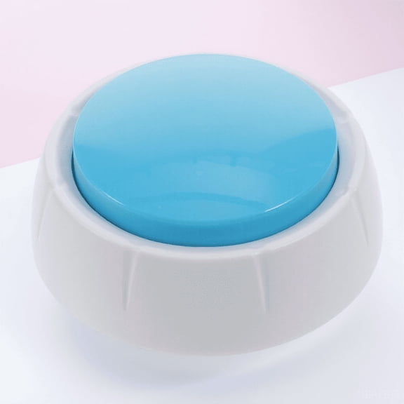 TITINICE Dog Recorder Button Sky Blue Durable PP Material for Pet Training and Communication