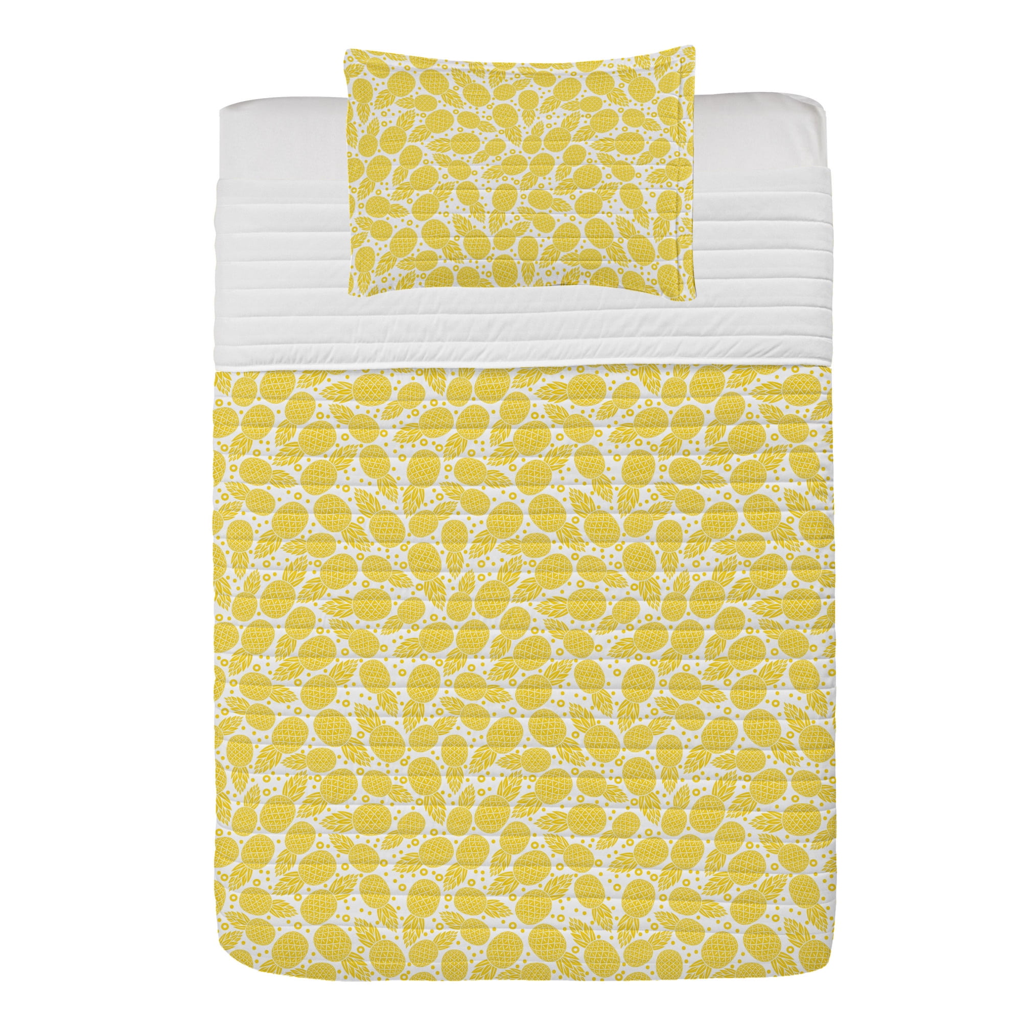 BEAUTIFUL TROPICAL EXOTIC CHIC BLUE YELLOW WHITE GLOBAL BOHEMIAN SOFT QUILT SET 