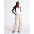 thumbnail image 3 of Joyspun Women's Velour Wide-Leg Sleep Pants, Size XS-3X, 3 of 7