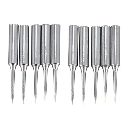 

900M-T- 0.8mm Point Diameter Soldering Solder Iron Tips 10Pcs