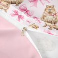 thumbnail image 4 of Erosebridal Cartoon Capybara Twin Bedding For Kids,Pink Ribbon Bow Tie Duvet Cover Set For Children Boys Girls,2pcs,No Comforter,Pink Reversible, 4 of 6