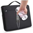 thumbnail image 4 of Funda protectora para portátil de 15, 15,6 y 16 pulgadas, funda para maletín, funda para portátil compatible con MacBook Pro de 15 a 16 pulgadas, HP ASUS Dell Lenovo Ace, color negro, 4 of 5