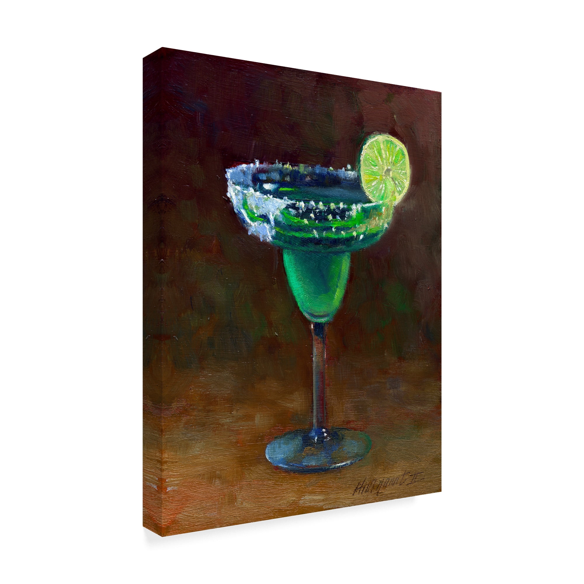 Trademark Fine Art 'Margarita Green' Canvas Art by Hall Groat Ii