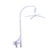 thumbnail image 4 of Brazo móvil para cuna, soporte para cama con campana para cuna de bebé, soporte para móvil de 66 cm, juguetes de decoración con caja de música, con cruz Sunnimix Titular de campana de cama, 4 of 8