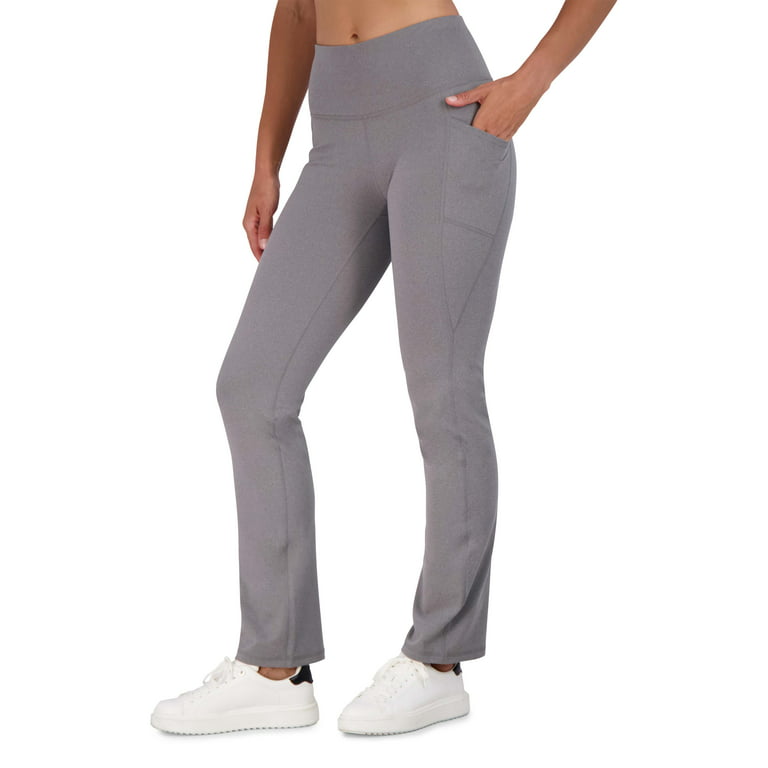 Reebok Women's Everyday High Waist Flair Bottom Yoga Pants with