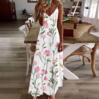 chinese dress ladies Designer Garden Party Dress | Sexy Summer Maxi Dress