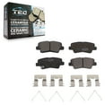 thumbnail image 1 of TEC Rear Ceramic Disc Brake Pads TEC-1813 for Car Kia Hyundai Forte Kona Electric Sonata Soul Forte5 Elantra GT Rondo Optima Veloster EV Niro, 1 of 10