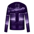 thumbnail image 3 of LbsKUS Mens Long Sleeve Shirt Funny Cross 3D Graphic Print Tees Tops Workout Slim-Fit Pullover Crewneck Sweatshirs Christian Religious Bible T-Shirts, 3 of 4