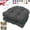 Dark Gray, variant on Bxaolu Outdoor Chair Cushions Set of 2, Thick 19" x 19" Outdoor Seat Cushions Patio Furniture Waterproof with Ties, Waterproof Patio Furniture Cushions, Outdoor Dining Chair Pads, Dark Gray