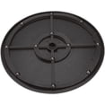thumbnail image 3 of 1 Pce Plateau Tournant Solide 360° avec Base à Roulement Plateau Tournant TV Plateau Tournant Universel Support Pivotant Robuste Noir, 3 of 5