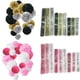 thumbnail image 5 of 18 pompones de papel decorativos liwang dorado, 5 of 5