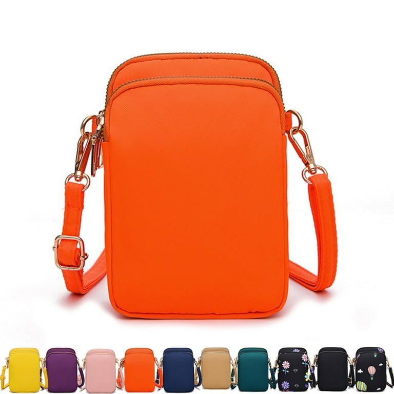 Small Crossbody Cell Phone Purse, Mini Messenger Shoulder Bag