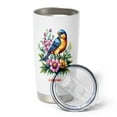 thumbnail image 4 of Custom Indigo Bunting Bird Tumbler 20oz With Handle And Straw - Stainless Steel Coffee Cup With Lid - Personalized Travel Mug For Women Girls - Animal Gift Idea 37enHD, 4 of 6