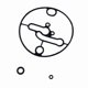 thumbnail image 3 of 10 PACK 698781 Carburetor Float Bowl Gasket Seals O-Ring Replace For Nikki Troy-Bilt Lawn Mowers Engine Garden Tool Accessories, 3 of 5