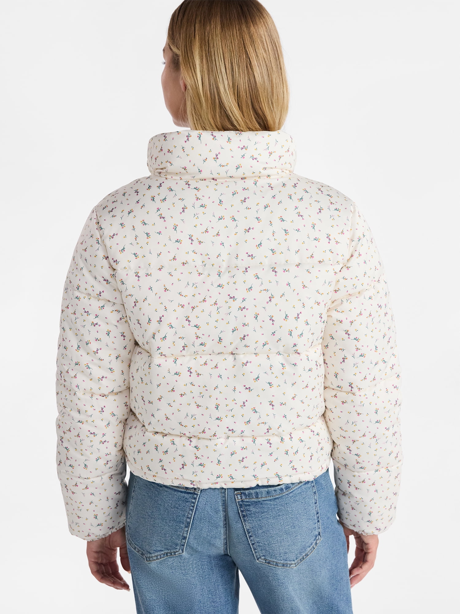 No Boundaries Puffer Jacket, Women's