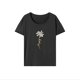 thumbnail image 1 of Camiseta de mujer con cuello redondo, ropa de calle, camiseta básica para uso diario S, 1 of 7