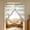 Blue, variant on Blue Sheer Lace No‑Drill Triangular Curtain Decor – Semi-Sheer Window Drape with Border & Bead Tassels, Floral Embroidery, Vintage Window Treatments for Kitchen Cafe Wedding Backdrop