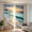 Blue498, variant on Tuvgenk Creative Underwater Line Shell Coral Print Curtain, Living Room Bedroom Atmosphere Decorative Window Curtain (Style A)
