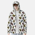 thumbnail image 6 of Rocae Bulldog Sunglasses Face Print Breathable Sun Protection Hoodie Quick-Dry Lightweight Long Sleeve Hoodie Unisex Running Sports Shirt Medium, 6 of 9