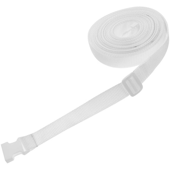 Hemobllo Twin Bed Strap White with Strong Buckle for Secure Mattress Joining and Versatile Outdoor Applications