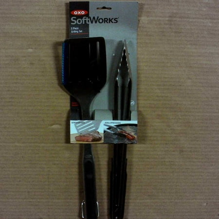 OXO 2pc Stainless Steel Grill Tool Set