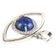 thumbnail image 5 of Ojo de COLGANTE Encanto joyería Moda Artesanía azul 33 mm x 29 mm Yinane, 5 of 8
