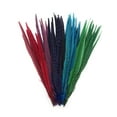 thumbnail image 1 of ZUCKER™ Assorted-Bleached and Mix Dyed Ringneck and Golden Pheasant Tail Feathers - 14 -18" - 100pcs - Gem, 1 of 1