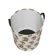 thumbnail image 3 of Fotbe Mushroom Laundry Basket with Handles, Waterproof Large Laundry Hamper, Wash Bag for Corner Dorm, Rolling Laundry Basket with Handles-Small, 3 of 8