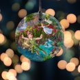 thumbnail image 2 of Disney (Peter Pan - Peter, Wendy, and John) StarFire Prints™ Hanging Glass Print SPCIR689, 2 of 6