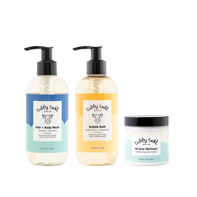 Set de regalo para bebé TUBBY TODD Essentials Hair+Body Wash