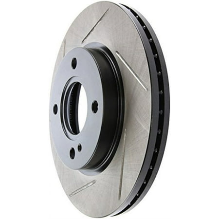 StopTech 2011-2013 Ford Fiesta 1.6L Slotted Right Front Rotor - 126.61096SR