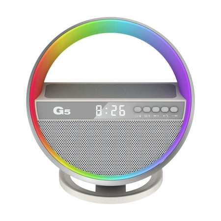 SCPBOWL 2024 Multifunctional Wireless Charger Bluetooth Speaker Large G Atmosphere Light
