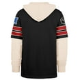 thumbnail image 3 of Men's '47  Black Atlanta Falcons Split Zone Cornerback Duo Hoodie, 3 of 3