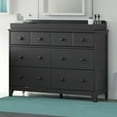 thumbnail image 6 of Storkcraft Moss 6 Drawer Double Dresser, Gray, 6 of 14
