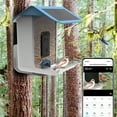 thumbnail image 5 of Afoxsos  Smart Bird Feeder Bird House with 1080P HD Camera, Solar Roof, Built-in Microphone (Include 32G SD Card), 5 of 8