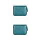 thumbnail image 4 of Sonducket monedero hombre bolsa de dinero corta mini billetera bolsillo tarjetero de bloqueo rfid gran capacidad para bolsa de negocios azul Azul 2piezas, 4 of 6