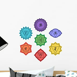 Pack of 100 Yoga Stickers, Vinyl, Waterproof Chakra-Themed Decals, Perfect  for Adults, Teens, and Kids, Ideal for Laptops, Water Bottles, Phones
