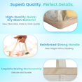 thumbnail image 3 of Portable Mesh Shower Caddy – 9 Pockets Large Capacity Quick Dry Toiletry Bag, College Dorm Essentials for Girls, Gym Travel Swim Beach Camping, 3 of 7