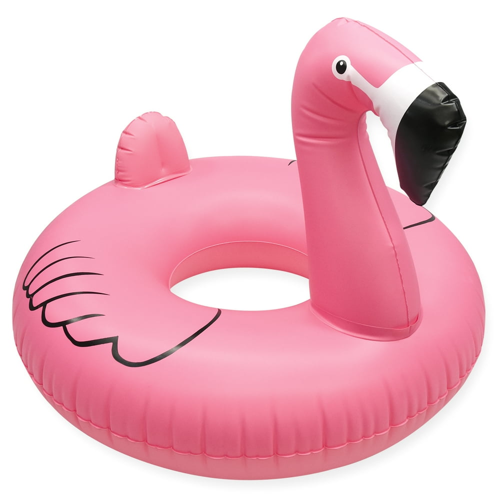 GoFloats Flamingo Party Tube Inflatable Raft, Float In Style (for