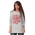 thumbnail image 5 of Never Look Back Positive Motivation Women's Long Sleeve T Shirt Brisco Brands M, 5 of 6