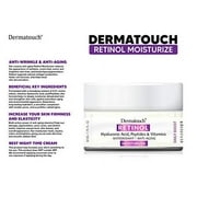 Dermatouch Retinol Face Moisturizer Anti Aging Skincare with Hyaluronic Acid, 1.75 fl Oz