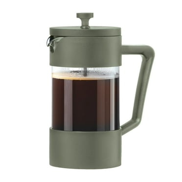 8 Cup Borosilicate Coffee Press - Green