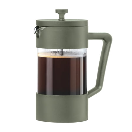 8 Cup Borosilicate Coffee Press - Green